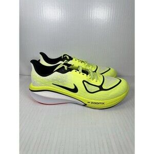 Size 10.5 Nike ZoomX Vomero 17 Volt/Black/White Performance Running Sneaker NEW